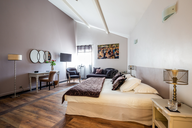 Chambre Gaïa, Salle de bain de la chambre d'hôtel Gaïa